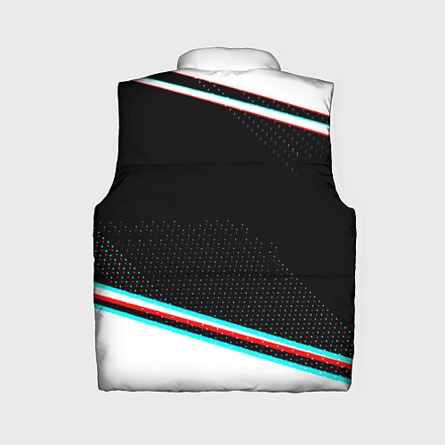 Женский жилет Among us geometry steel / 3D-Черный – фото 2