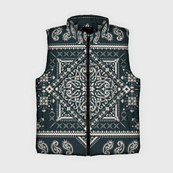 Женский жилет Узорчатый ковер