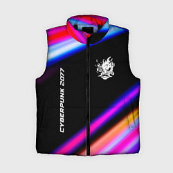 Женский жилет Cyberpunk 2077 speed game lights