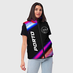 Женский жилет Porto speed game lights, цвет: 3D-черный — фото 2