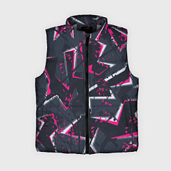 Женский жилет Яркий абстрактный узор для спорта