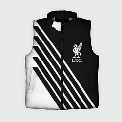 Женский жилет Liverpool sport fc geometry, цвет: 3D-светло-серый
