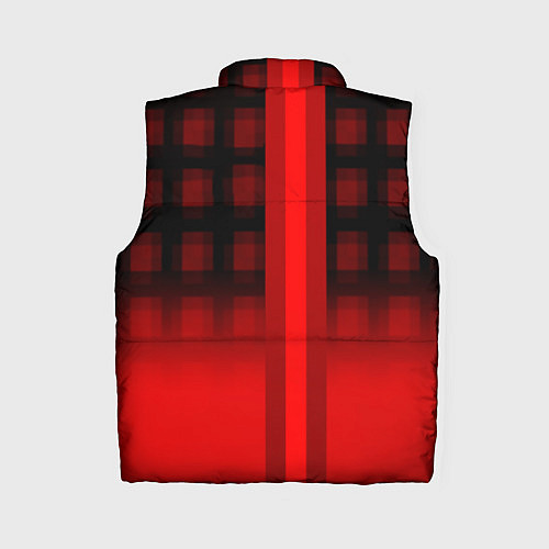 Женский жилет Arsenal fc sport geometry steel / 3D-Светло-серый – фото 2