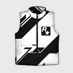 Женский жилет Rockstar game pattern, цвет: 3D-светло-серый