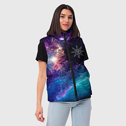 Женский жилет Dark Souls space game, цвет: 3D-черный — фото 2