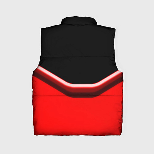Женский жилет Linkin park geometry line steel / 3D-Красный – фото 2