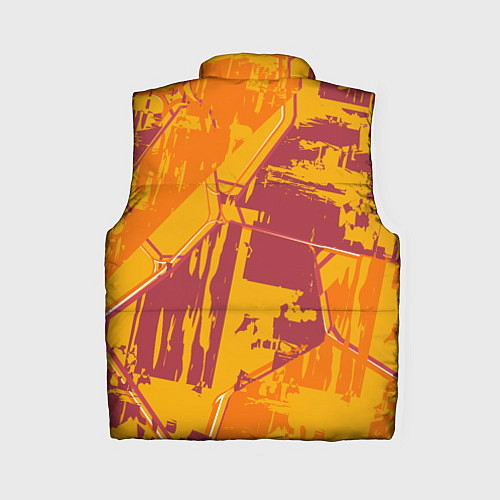 Женский жилет Яркий абстрактный паттерн для спорта / 3D-Красный – фото 2