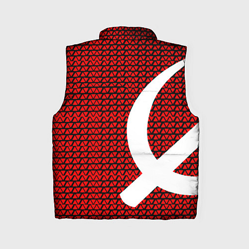 Женский жилет РФ стиль СССР / 3D-Светло-серый – фото 2