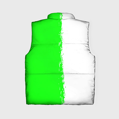 Женский жилет Minecraft colors green game / 3D-Черный – фото 2