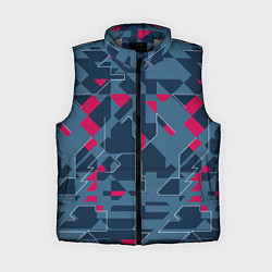 Женский жилет Геометрическая математика узора