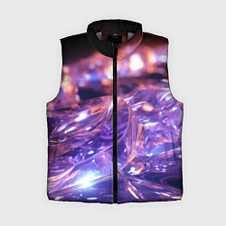 Женский жилет Плавление абстрактных блестящих камней