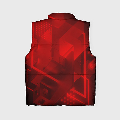 Женский жилет Россия герб текстура / 3D-Светло-серый – фото 2