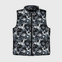 Женский жилет Выдры купаются в речке - паттерн