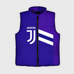 Женский жилет Juventus sport geometry line, цвет: 3D-черный