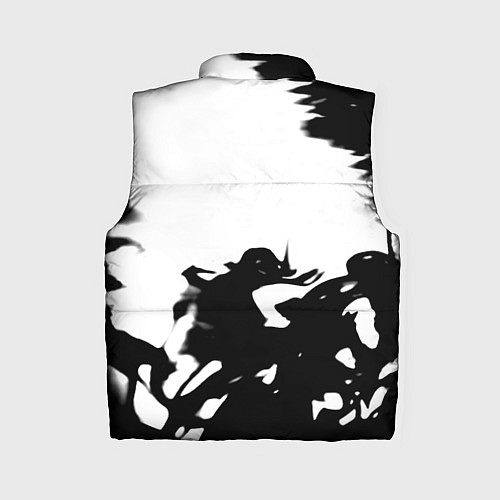 Женский жилет Juventus smoke black fire / 3D-Черный – фото 2