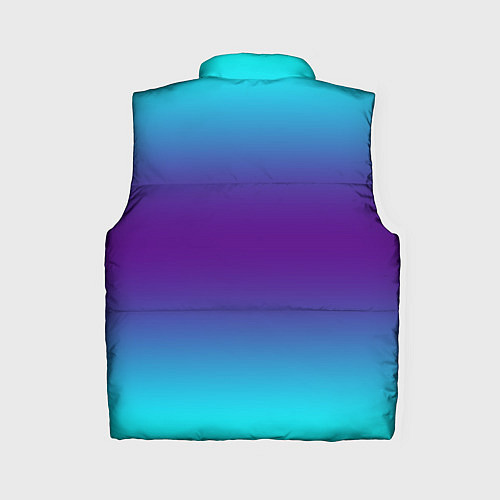Женский жилет Градиент из неона / 3D-Черный – фото 2