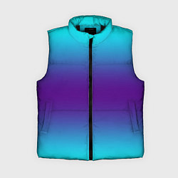Женский жилет Градиент из неона