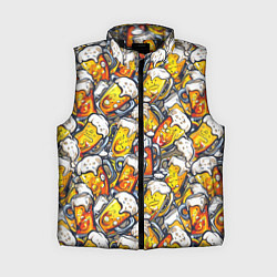 Женский жилет Граффити пиво пенное