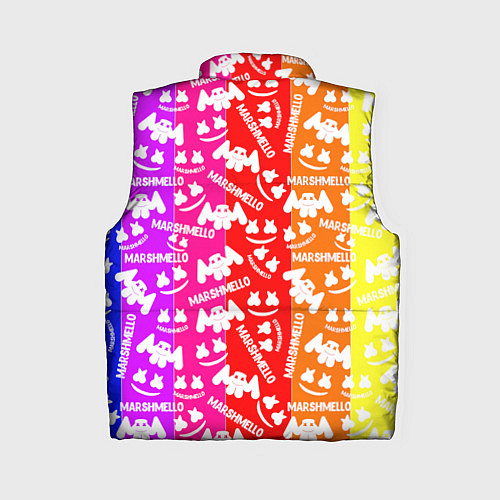 Женский жилет Marshmello rainbow / 3D-Красный – фото 2