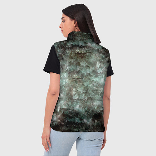 Женский жилет Лесной принт / 3D-Светло-серый – фото 4