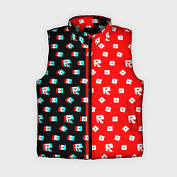 Женский жилет Roblox glitch pattern