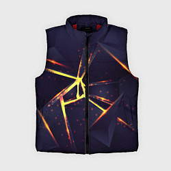 Женский жилет Золотые яркие неоновые плиты