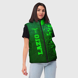 Женский жилет Lazio - green gradient по-вертикали, цвет: 3D-черный — фото 2