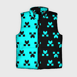 Женский жилет Minecraft pattern game
