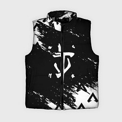 Женский жилет Doom палач лого, цвет: 3D-светло-серый