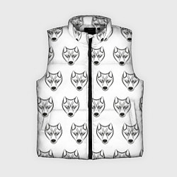 Женский жилет Паттерн волк