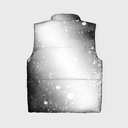 Женский жилет Kuromi glitch на светлом фоне вертикально / 3D-Черный – фото 2