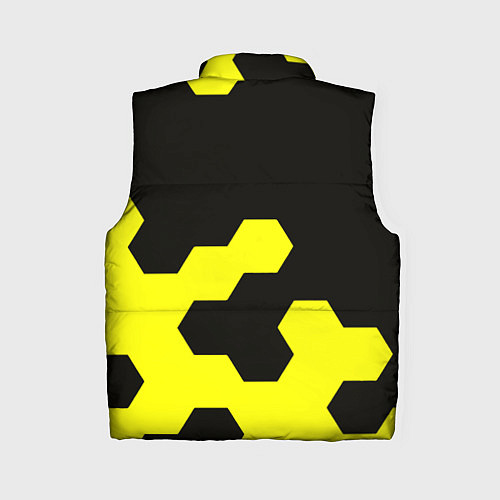 Женский жилет Амонг ас текстура броня / 3D-Красный – фото 2