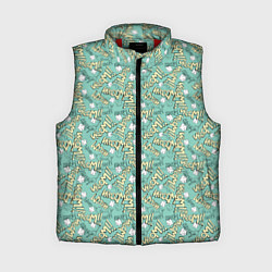 Женский жилет Звук двигателя поп арт