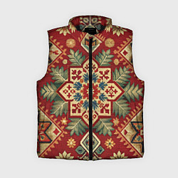 Женский жилет Узоры советского ковра