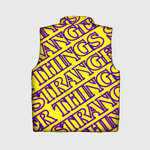 Женский жилет Stranger Things serials / 3D-Светло-серый – фото 2