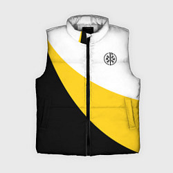 Женский жилет Сокрушу пред ним врагов его малый черный КЦК Никол, цвет: 3D-светло-серый