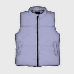 Женский жилет Эмоция хандры - бледно-фиолетовый, цвет: 3D-светло-серый