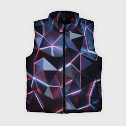 Женский жилет Неоновые геометрические плиты