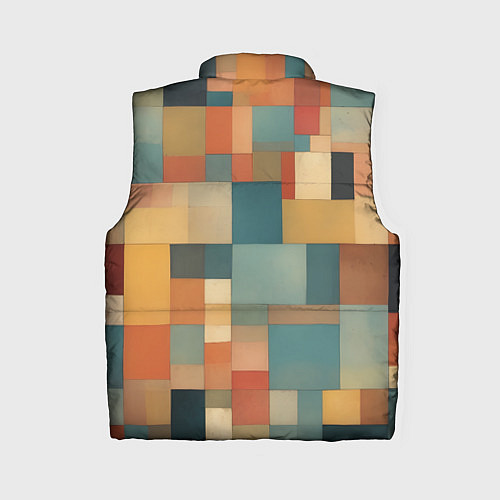 Женский жилет Inspired by Paul Klee / 3D-Красный – фото 2