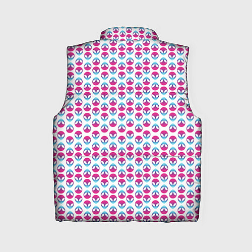 Женский жилет Инопланетный принт / 3D-Черный – фото 2