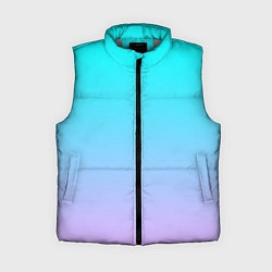 Женский жилет Неоновые разводы градиента