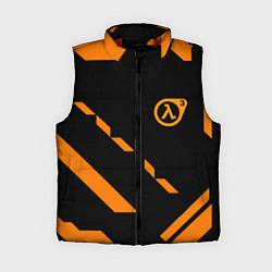 Женский жилет Half life geometry orange, цвет: 3D-красный