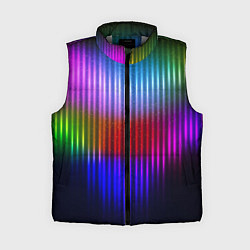 Женский жилет Неоновая геометрия полосы