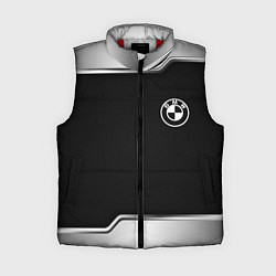 Женский жилет BMW авто текстура, цвет: 3D-красный