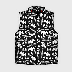 Женский жилет Marshmello pattern music, цвет: 3D-красный