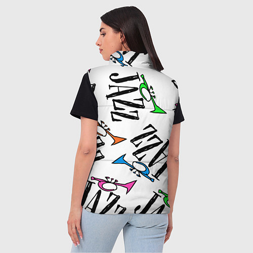 Женский жилет Just jazz in color / 3D-Красный – фото 4