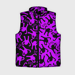 Женский жилет Ъуъ съука mem pattern, цвет: 3D-светло-серый