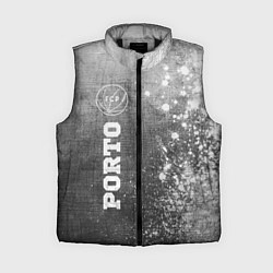 Женский жилет Porto - grey gradient по-вертикали