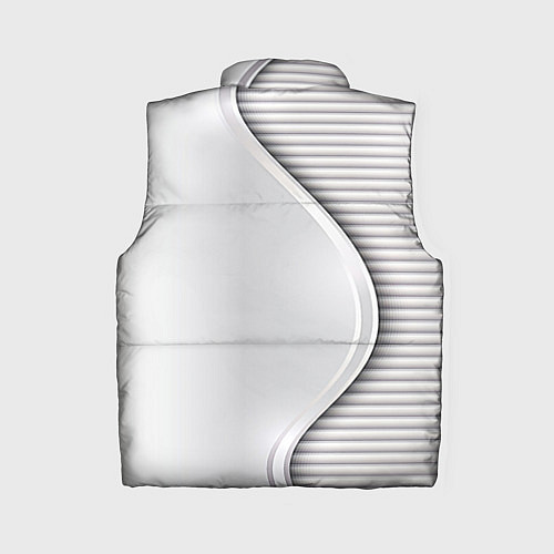 Женский жилет Saab metal texture / 3D-Светло-серый – фото 2