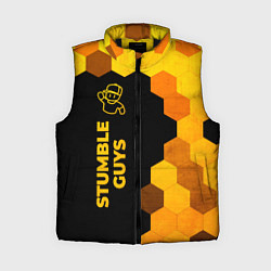 Женский жилет Stumble Guys - gold gradient по-вертикали